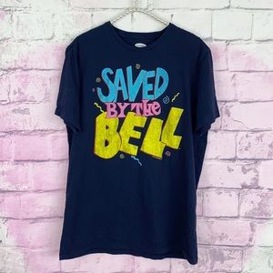 Old navy saved by the bell navy T-shirt medium